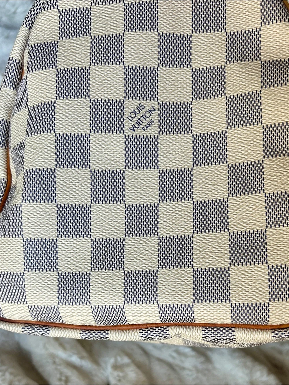 Louis Vuitton Damier Azur Canvas Speedy 30